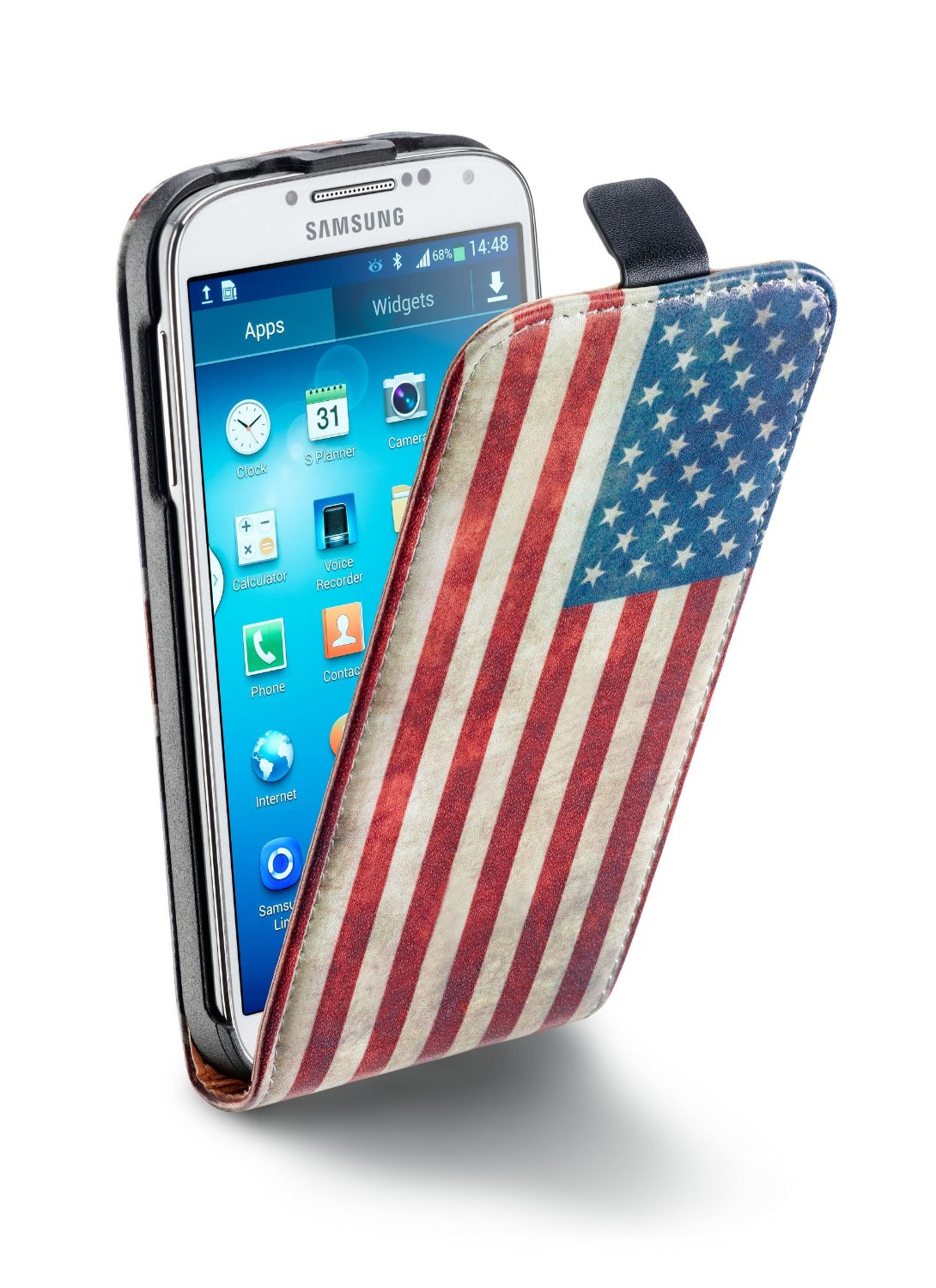 Cellularline FLAPFLAGGALAXYS42 mobile phone case Flip case Multicolour – image 2