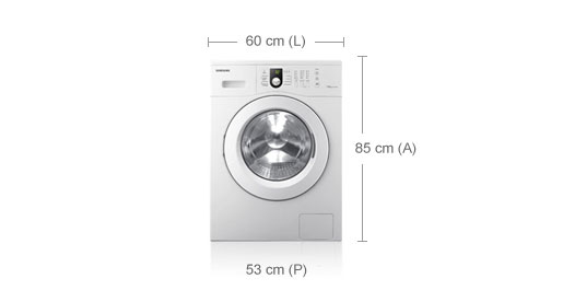 Samsung WF1700NHW washing machine Front-load – image 2