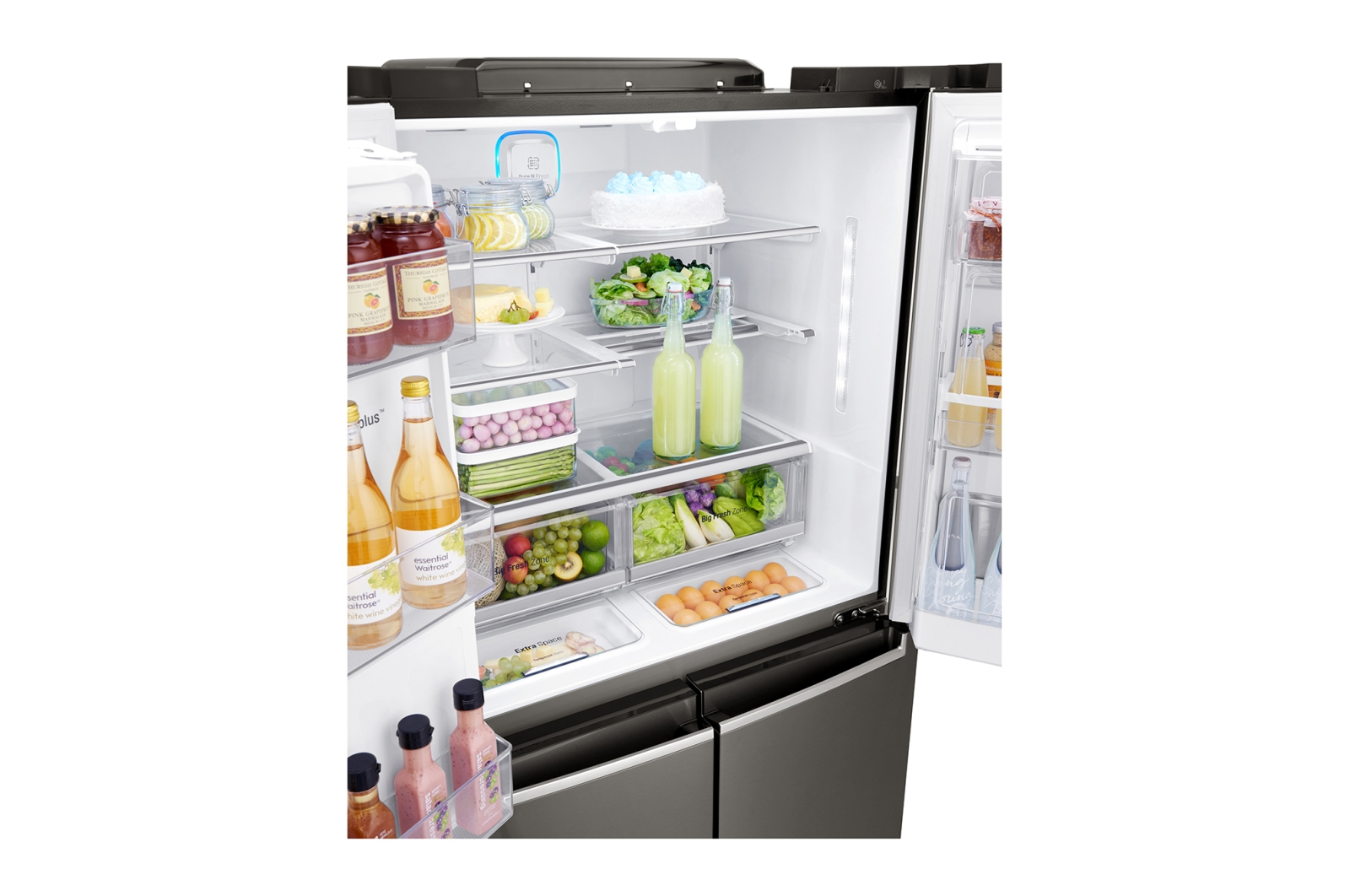 LG GMS9331SB side-by-side refrigerator Freestanding – image 4