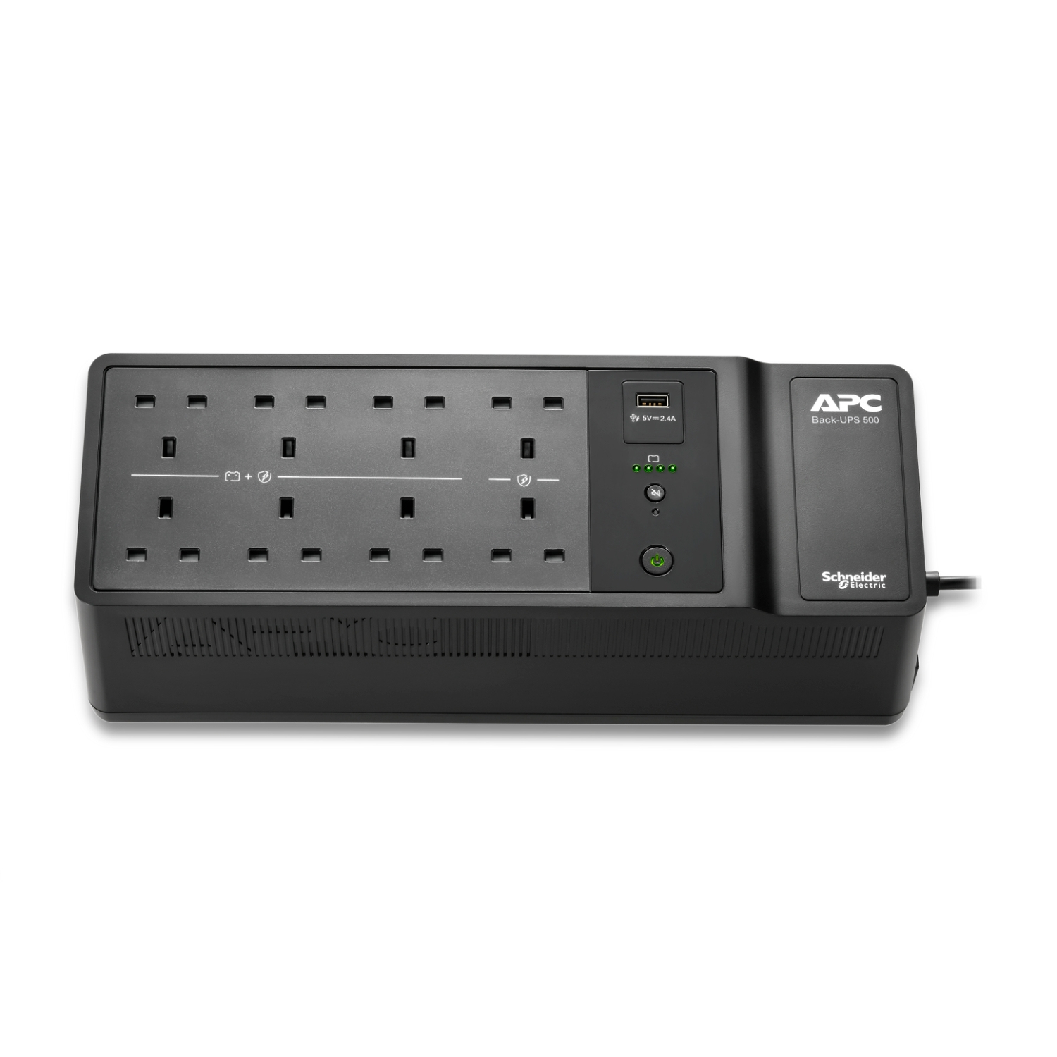 APC Back-UPS, 500VA/300W Floor/Wall Mount – image 3