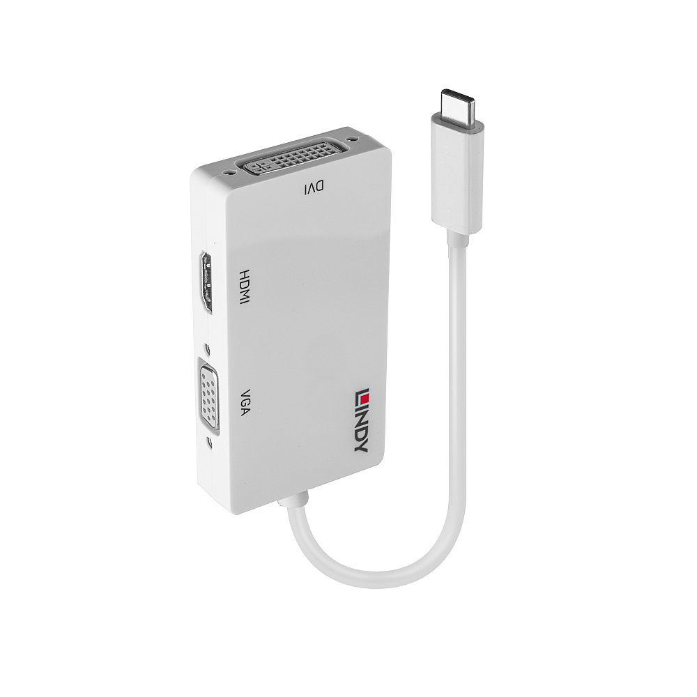 Lindy USB Type C to Triple Display Converter – image 1
