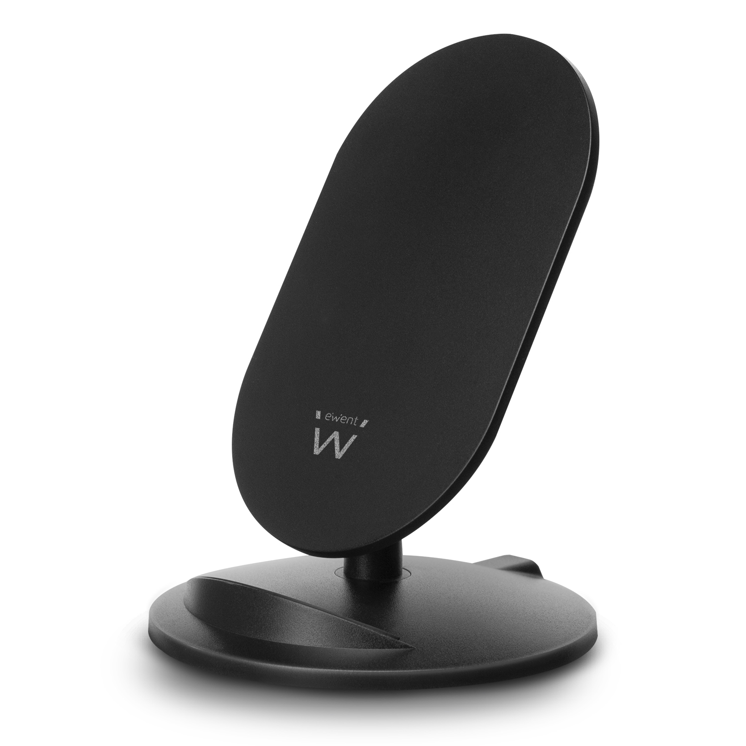 Ewent EW1192 mobile device charger Smartphone Black USB Wireless charging Indoor – image 1