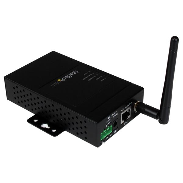 StarTech.com 1 Port Industrial RS-232 / 422 / 485 Serial to IP Ethernet Wireless Device Server with Redundant Power – image 2