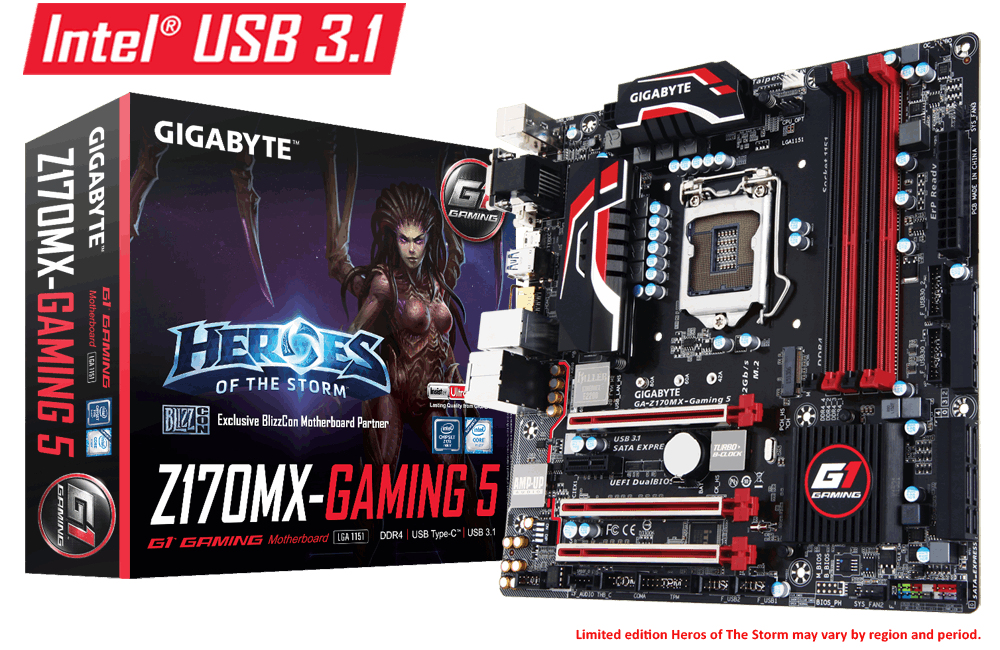 GIGABYTE GA-Z170MX-Gaming 5 (rev. 1.0) – image 4