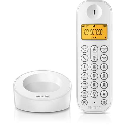 Philips B1401W/FR telephone DECT telephone Caller ID White