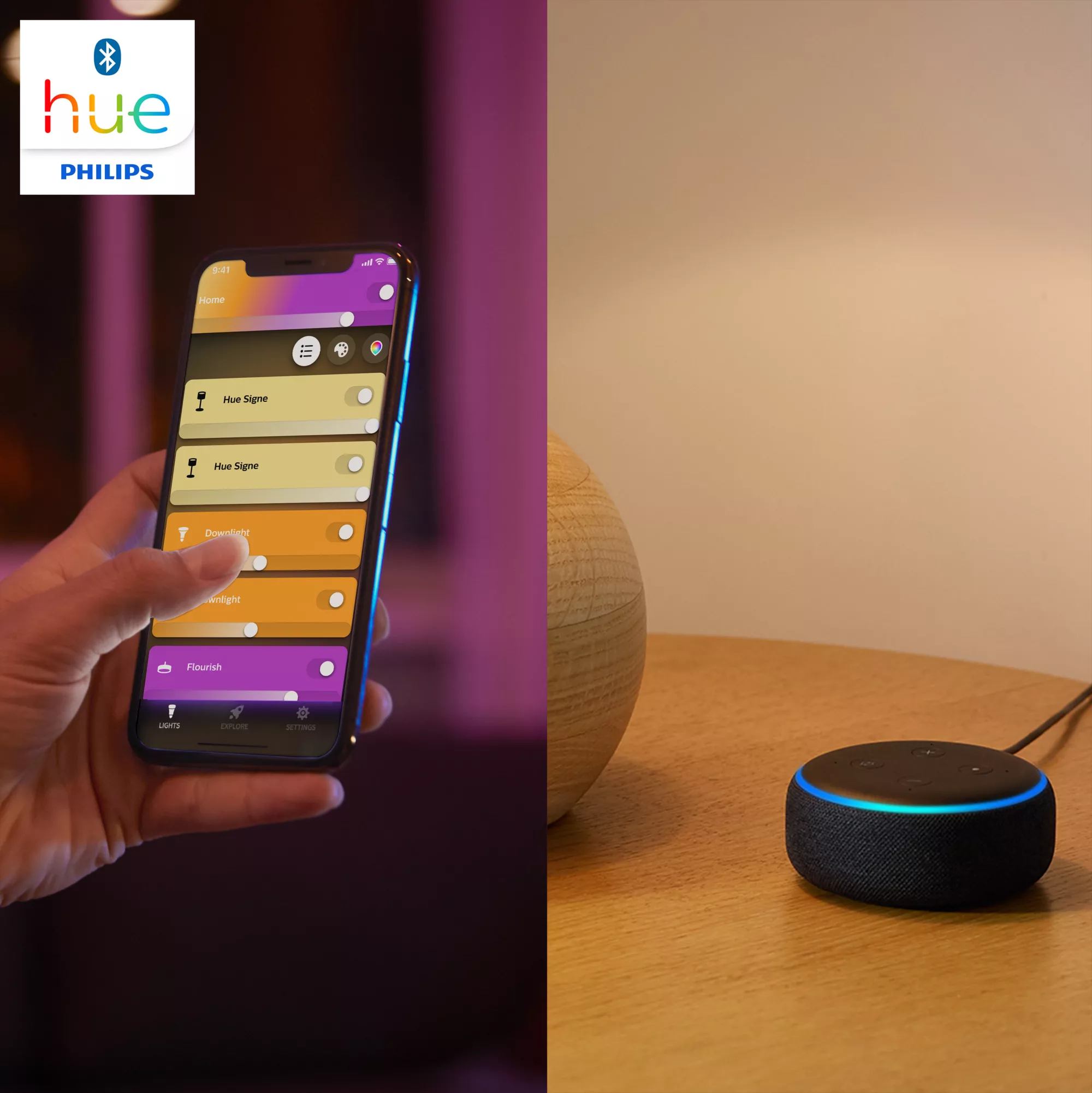 Philips by Signify Philips Hue White and colour ambience 8718699726232 smart lighting Smart bulb Bluetooth/Zigbee – image 9
