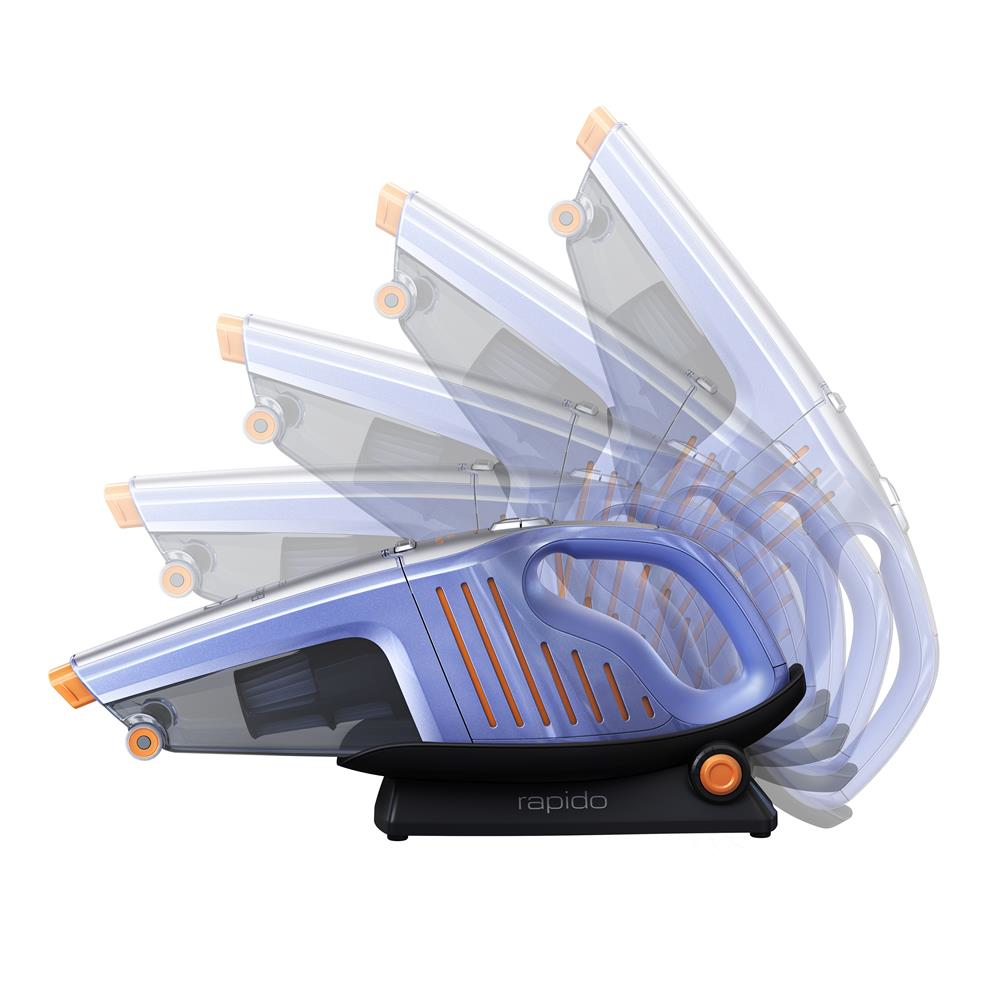 Electrolux ZB6118 handheld vacuum Blue, Metallic Bagless – image 3