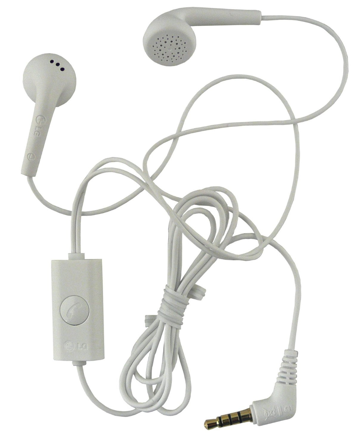 LG MA255802 headphones/headset Wired In-ear White