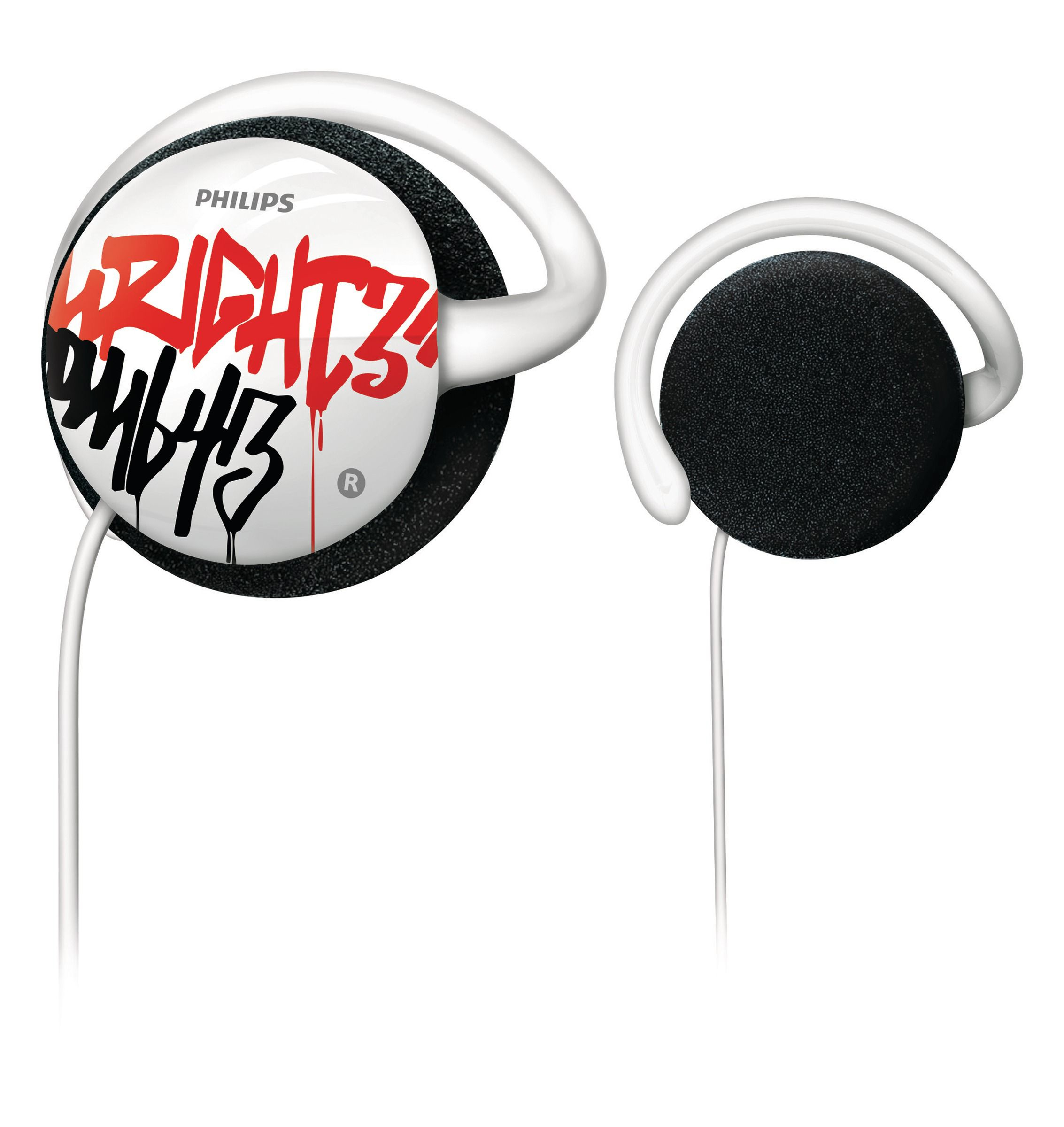 Philips SHS3301/28 headphones/headset Wired Ear-hook White – image 1