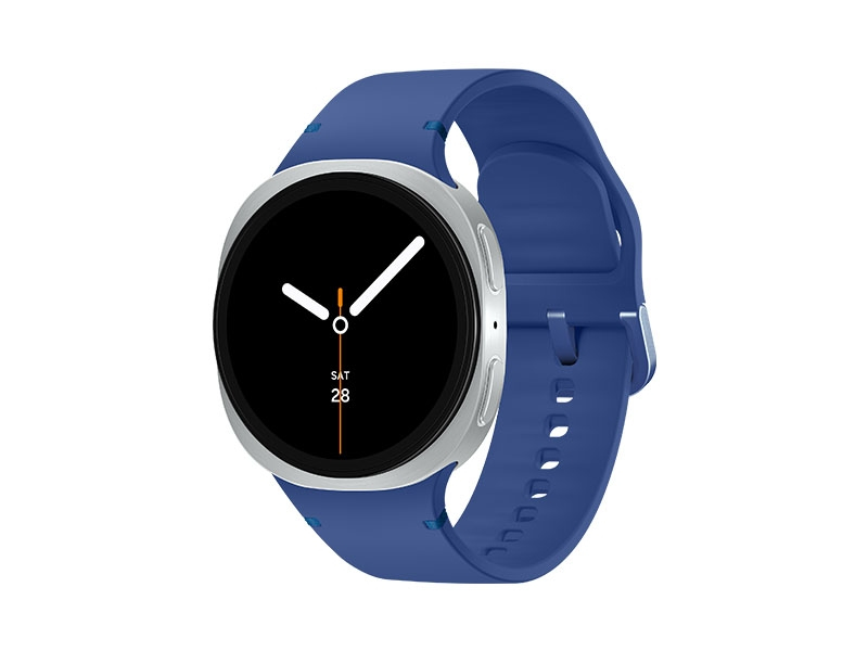 Samsung Galaxy Watch 8, Bluetooth, 44mm, Sport Band, White, S/M + Sport Band, Blue, S/M – image 1