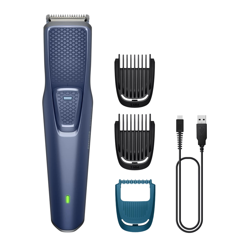 Philips BT1245/18 beard trimmer Battery Blue – image 1