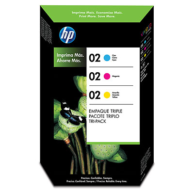 HP 02 Combo-pack