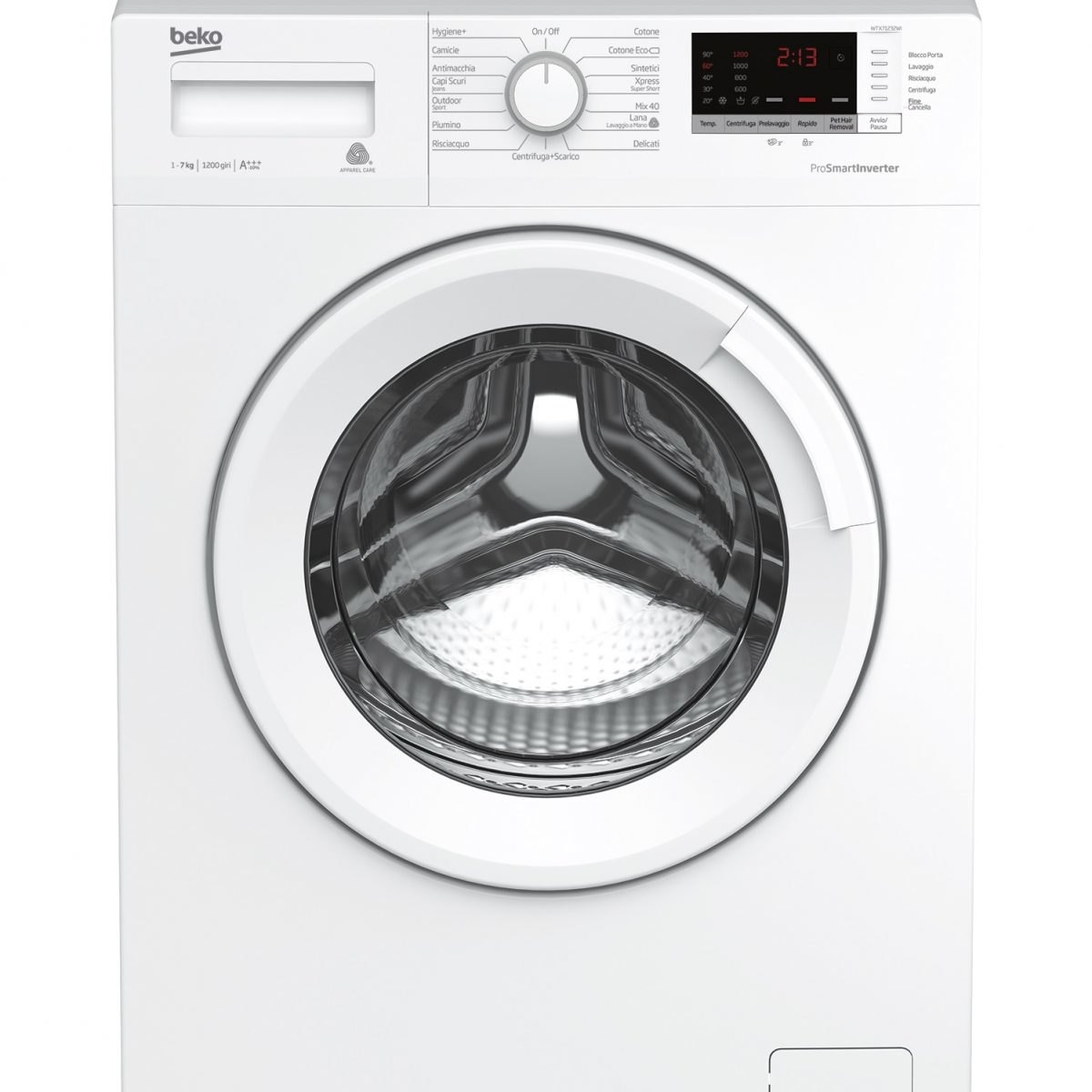 Beko WTX71232WI washing machine Front-load