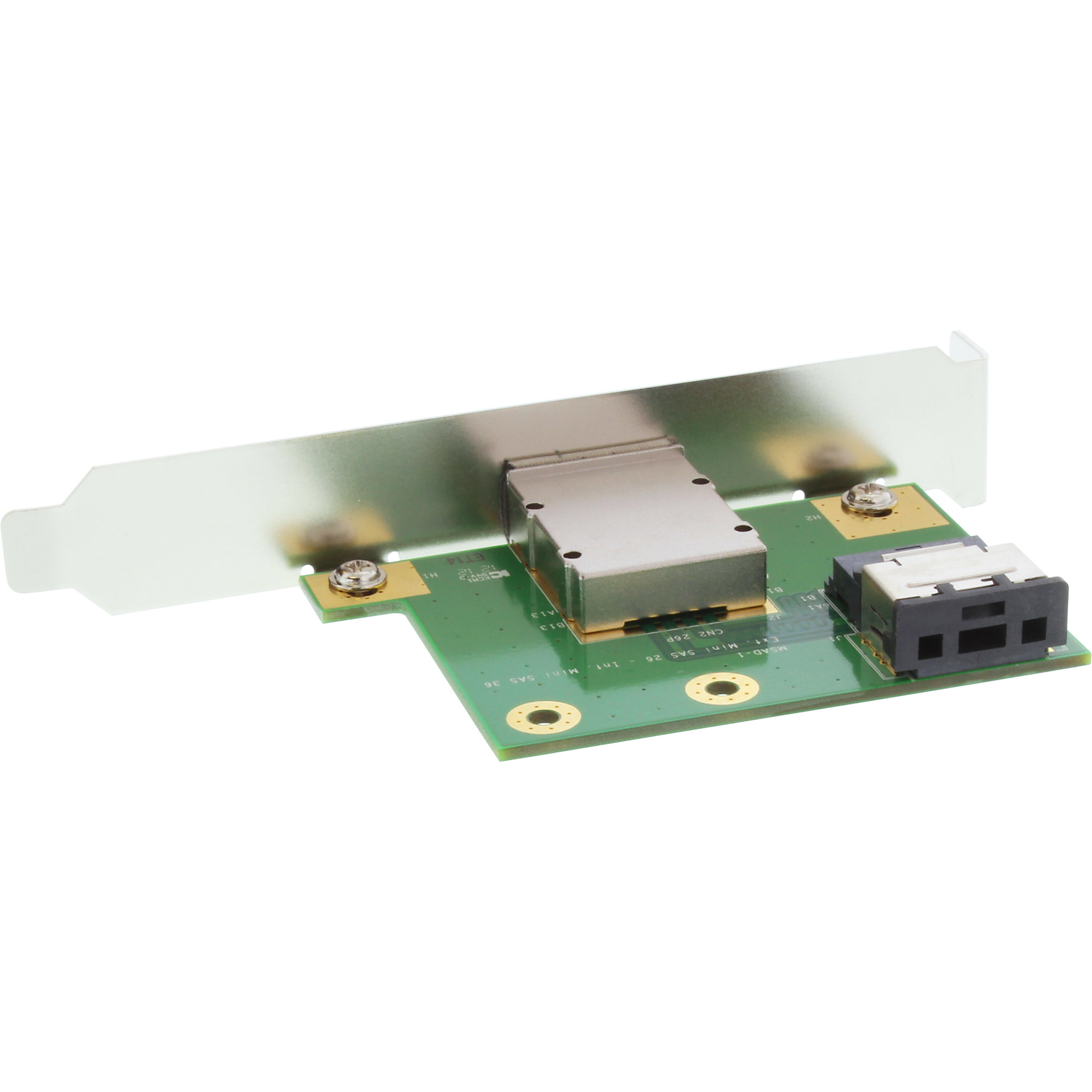 InLine SAS PCI Bracket 1x ext. SFF-8088 / 1x int. SFF-8087 – image 2