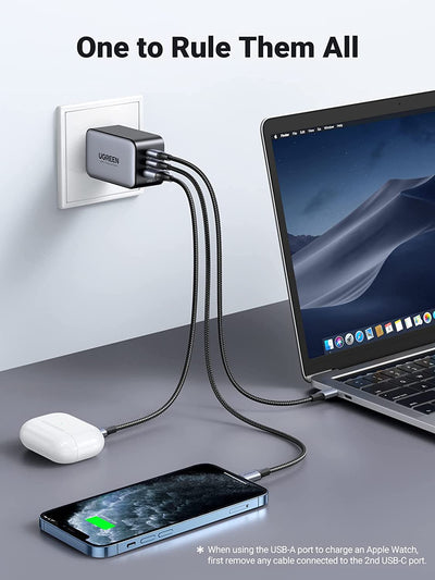 Ugreen 10335 mobile device charger Universal Grey AC Fast charging Indoor – image 5
