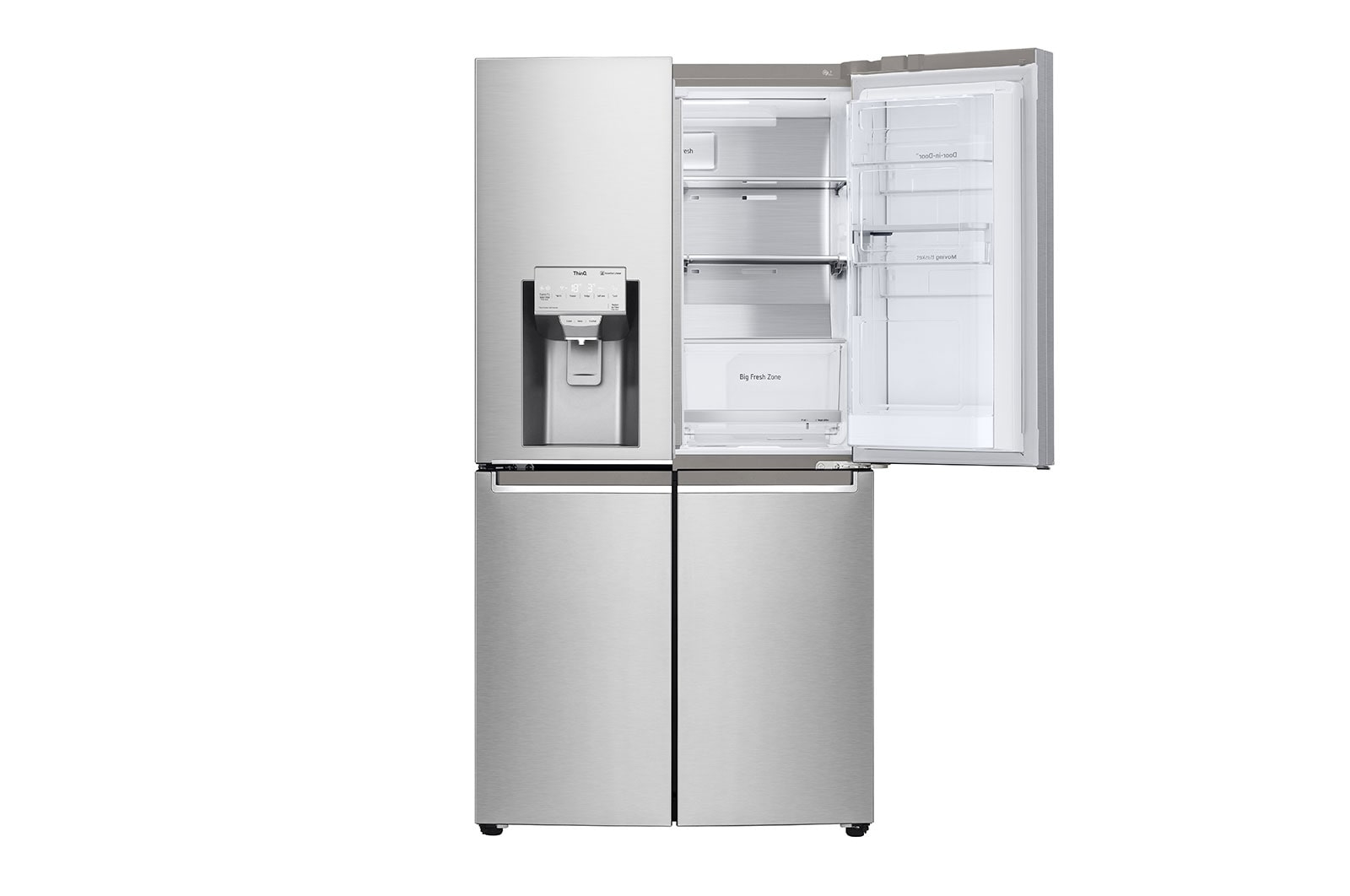 LG GMJ945NS9F side-by-side refrigerator Freestanding – image 3