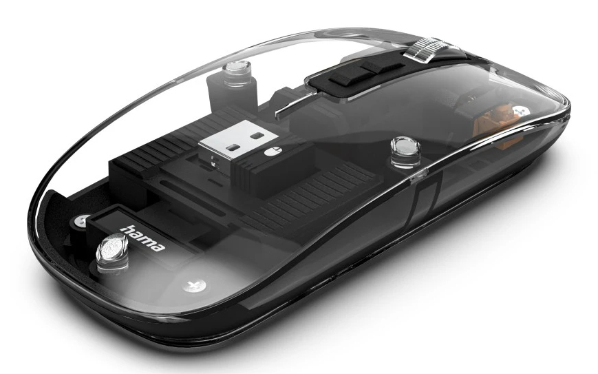 Hama WM-600 mouse Office Ambidextrous RF Wireless + Bluetooth Optical 1600 DPI – image 4