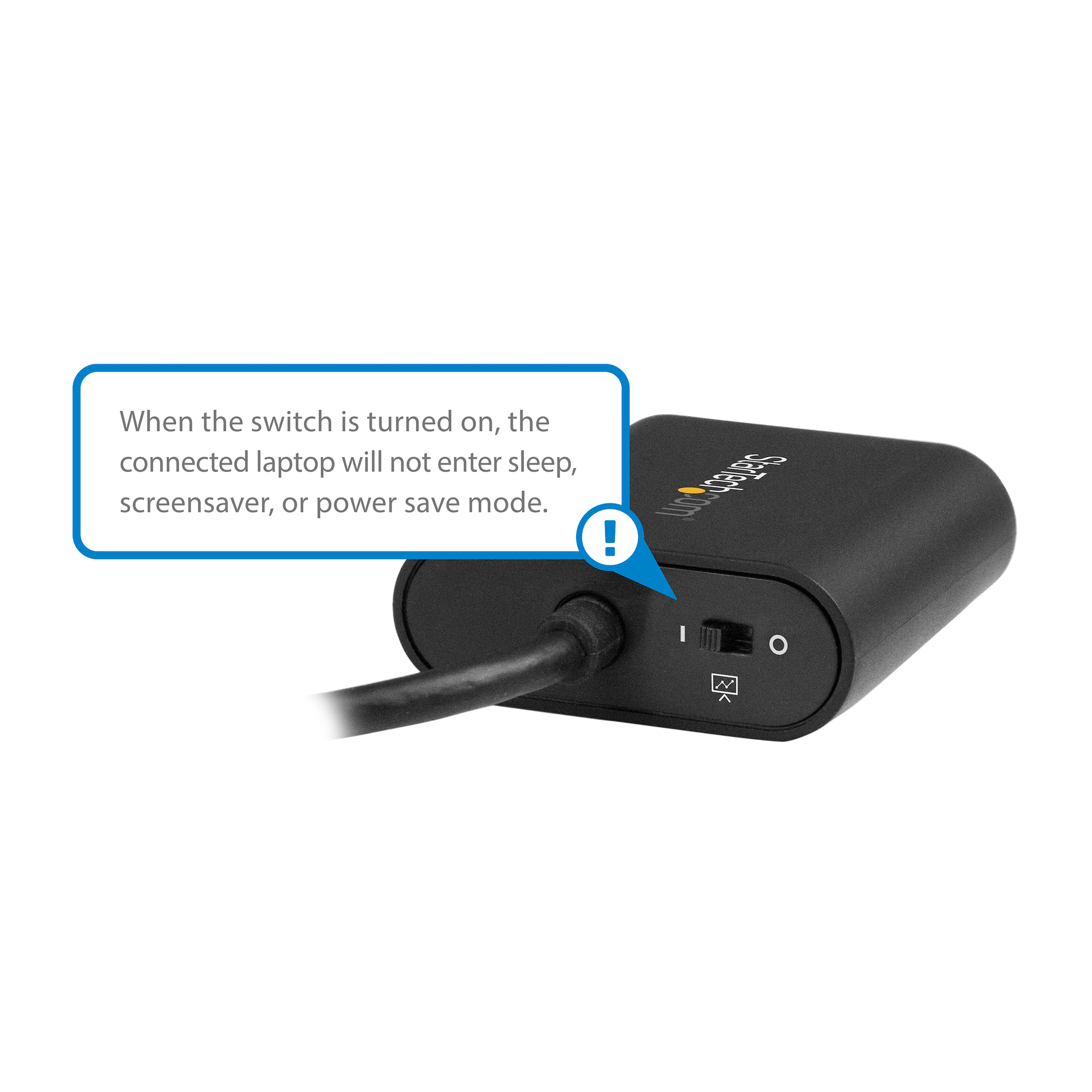 StarTech.com USB-C to HDMI Adapter - with Presentation Mode Switch - 4K – image 4