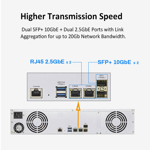 TerraMaster U8-450 NAS/storage server Rack (2U) Intel Atom® – image 9