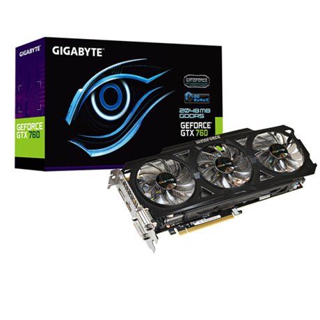 GIGABYTE GVN760W32D-00-G2 graphics card NVIDIA GeForce GTX 760