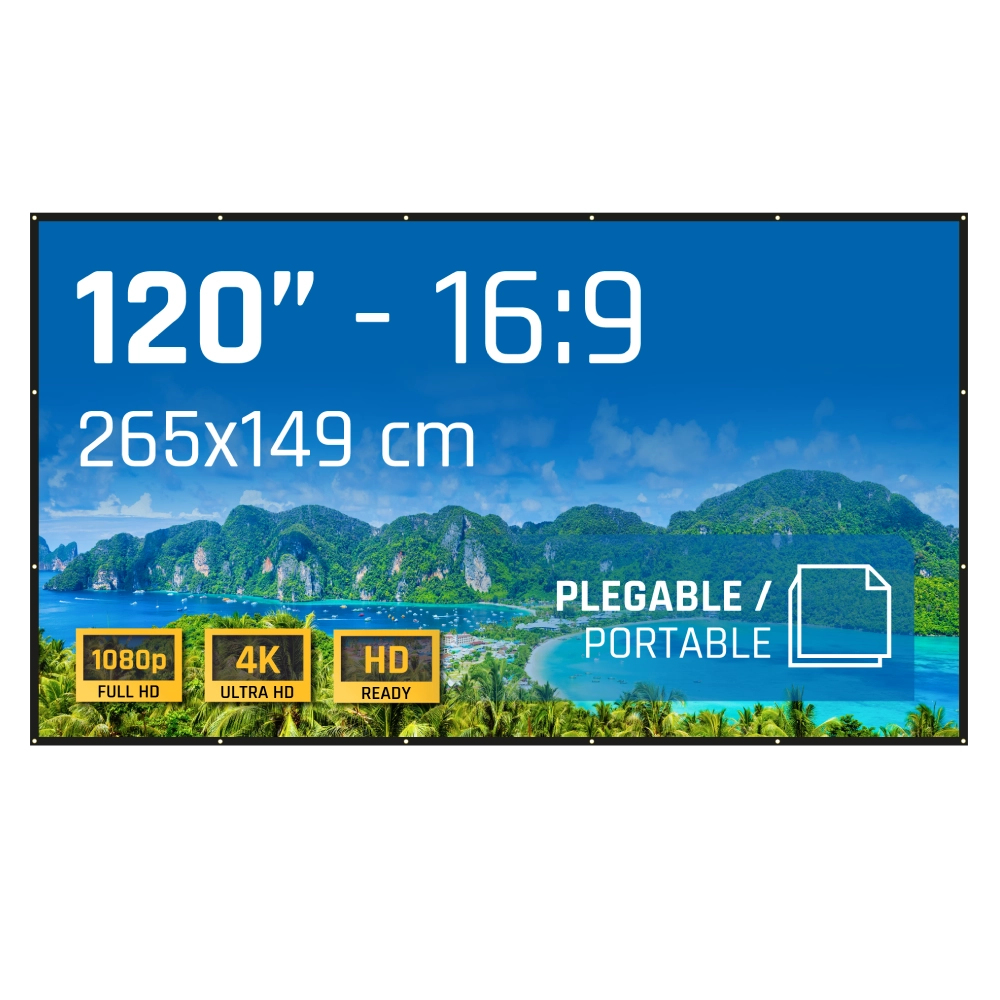 iggual IGG318126 projection screen 3.05 m (120") 16:9