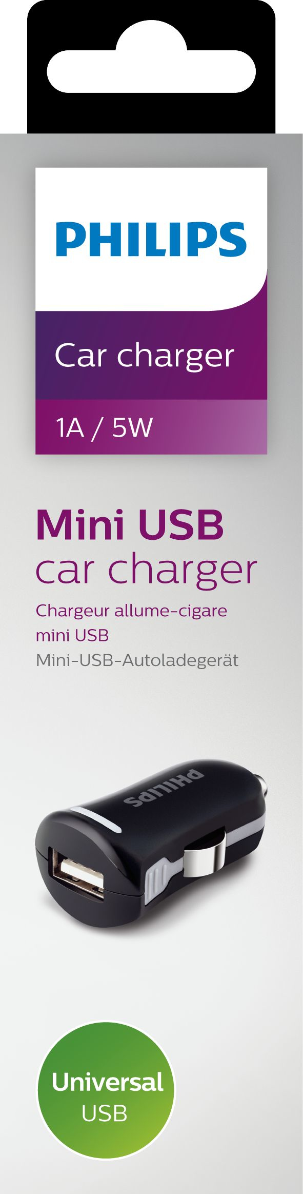 Philips USB car charger DLP2252/10 – image 2