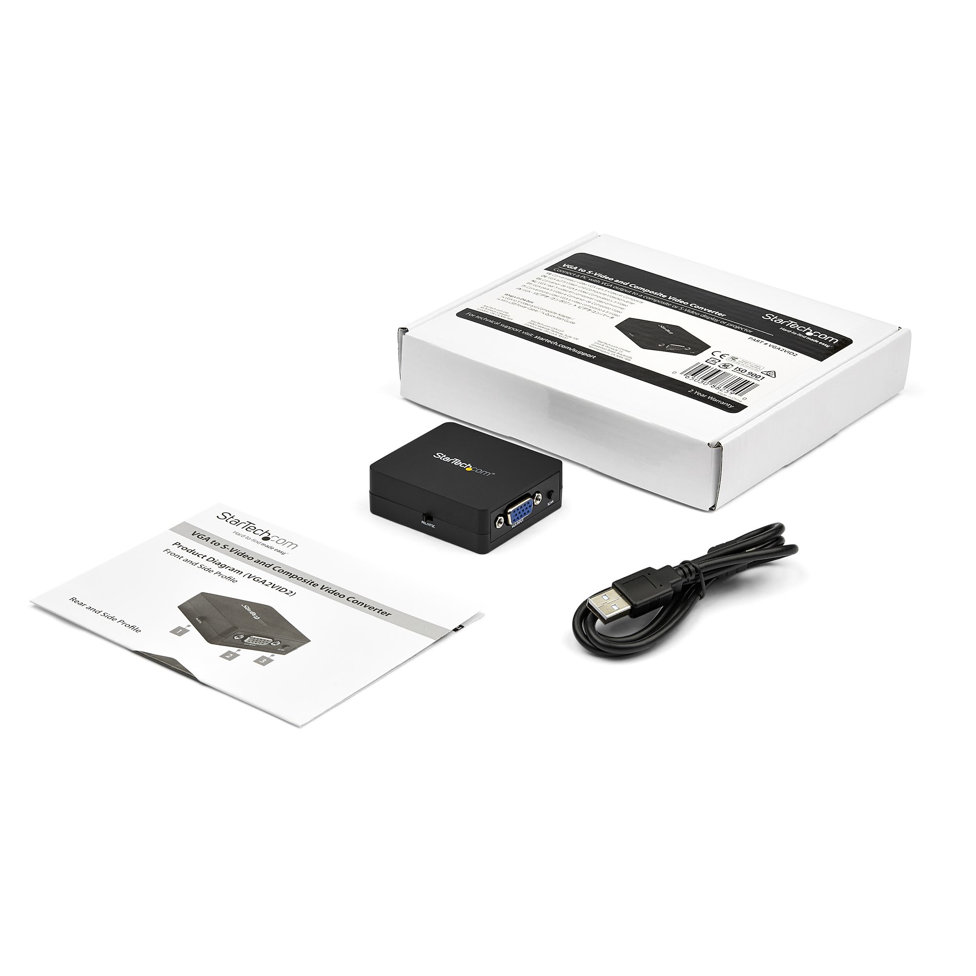 StarTech.com VGA to RCA and S-Video Converter - USB Power – image 7
