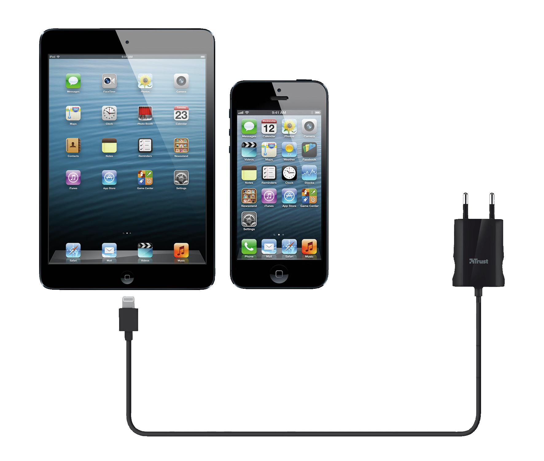 Trust 19156 mobile device charger MP3, Tablet, Telephone Black AC Indoor – image 3