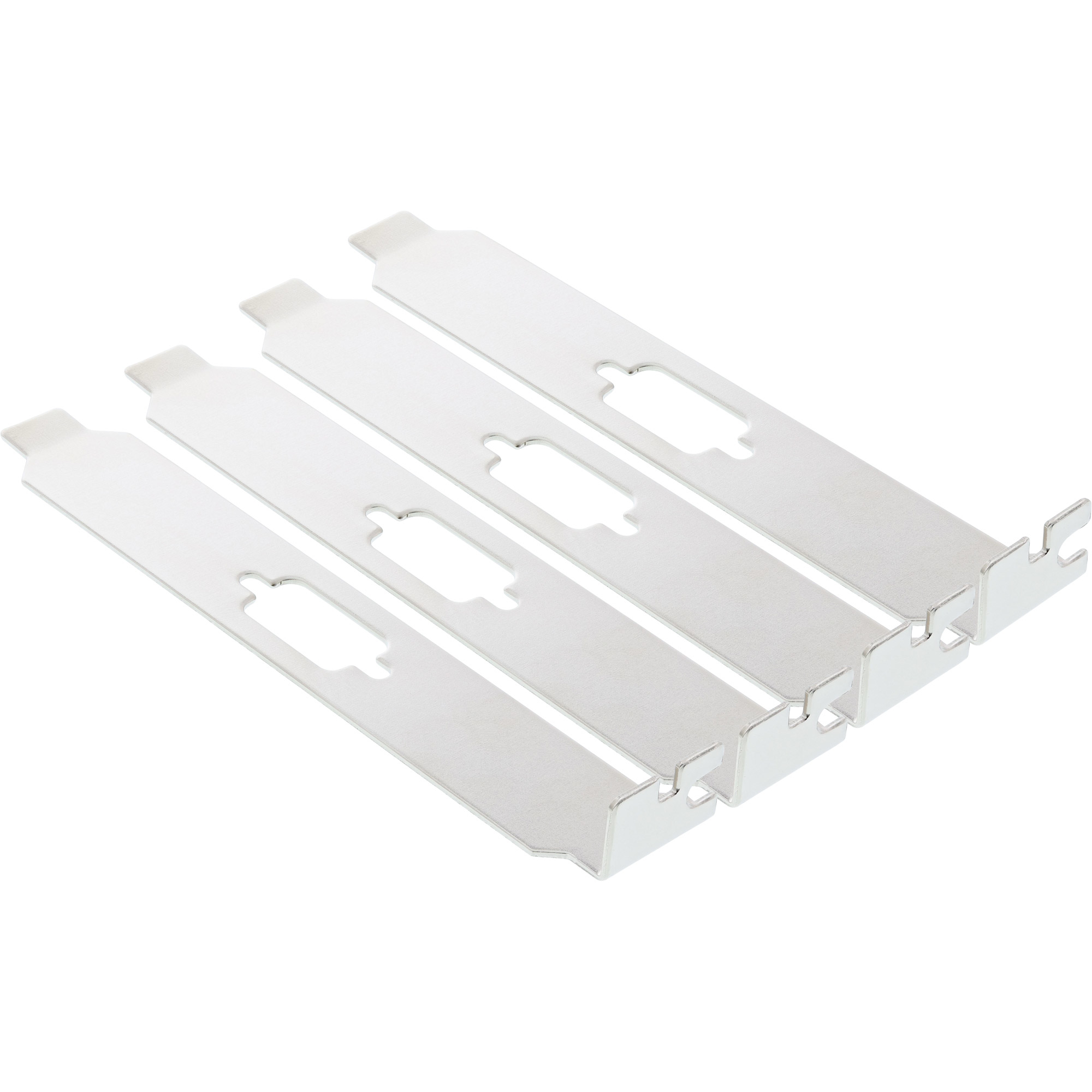 InLine Slot Bracket with hole for 9 Pin Sub-D male or female 4 pcs. – image 2