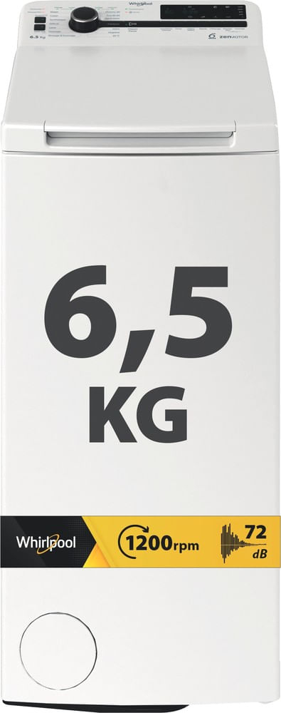 Whirlpool TDLRBX65242BSFR washing machine Top-load