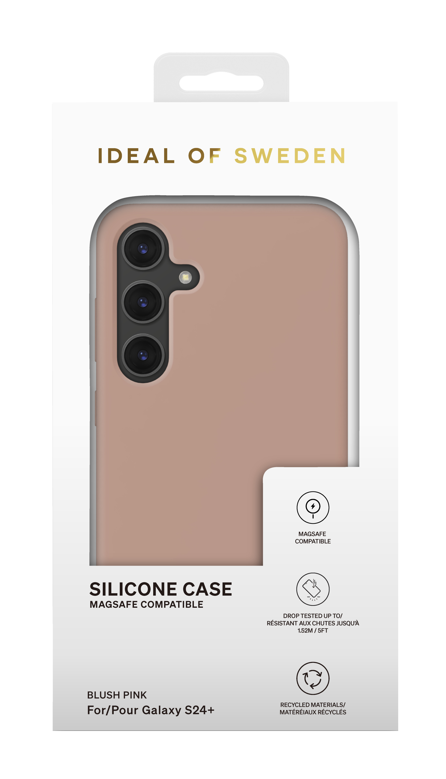 iDeal of Sweden Silicone Case MagSafe Galaxy S24 Plus / S25 Plus Blush Pink – image 5