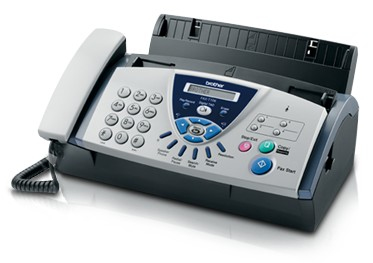 Brother FAX-T106 fax machine Thermal 14.4 Kbit/s A4 Black, Blue, Grey – image 2