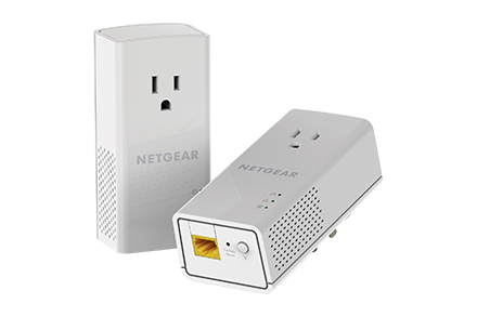 NETGEAR PLP1000-100PAS PowerLine network adapter 1000 Mbit/s Ethernet LAN White 2 pc(s)
