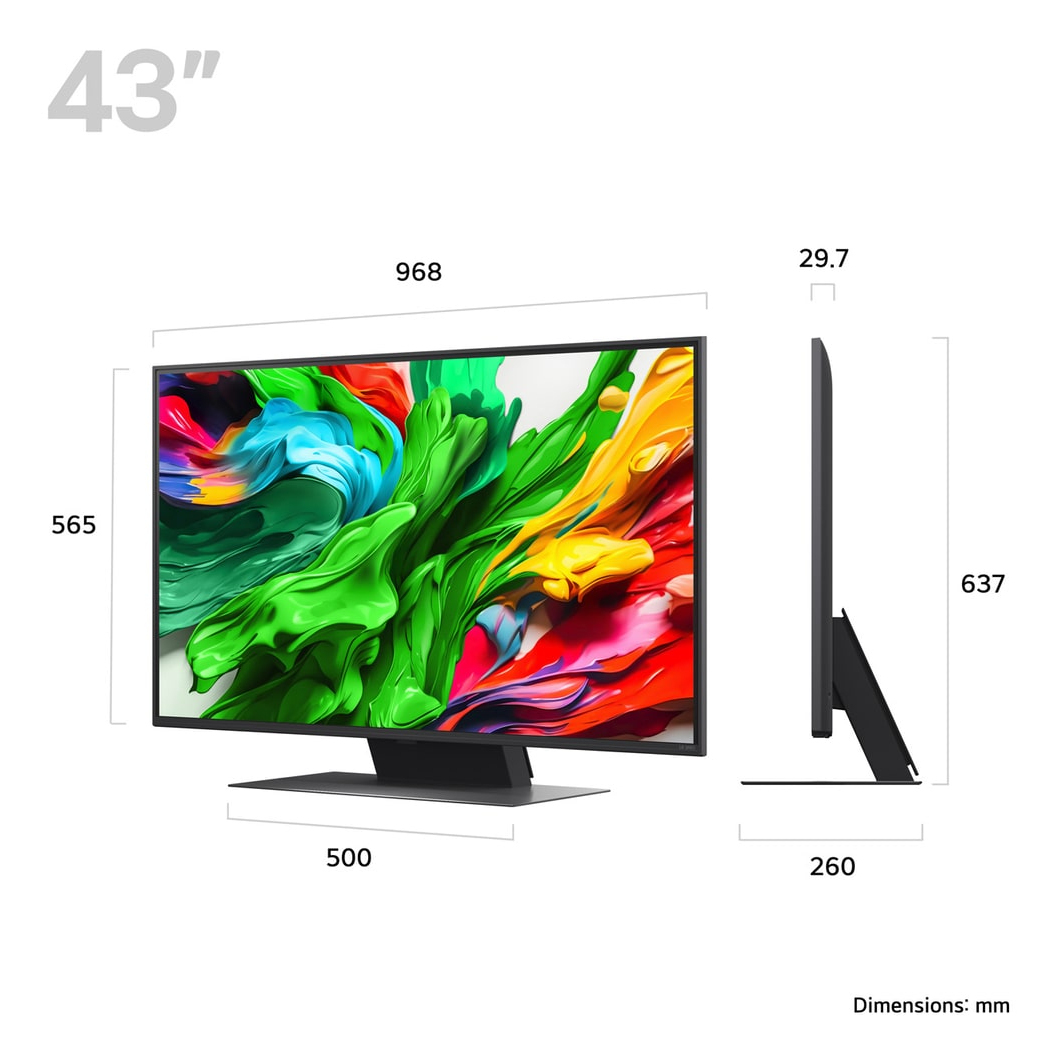 LG QNED evo AI 43QNED86A6C TV – image 2