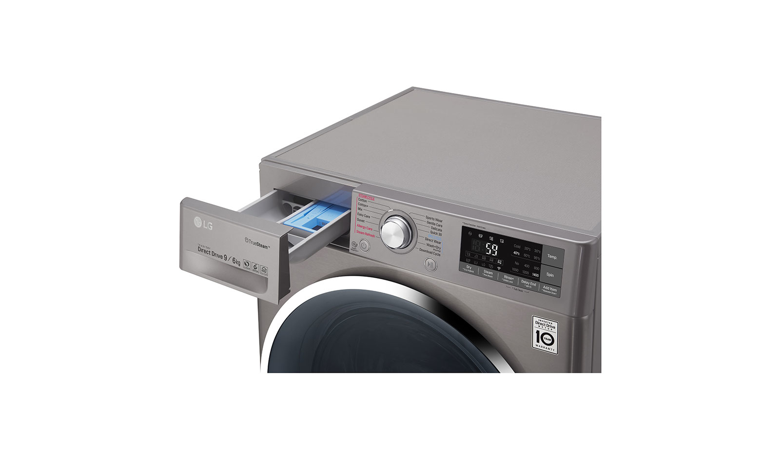 LG F4J8FHP2S washer dryer Freestanding Front-load Brown – image 8