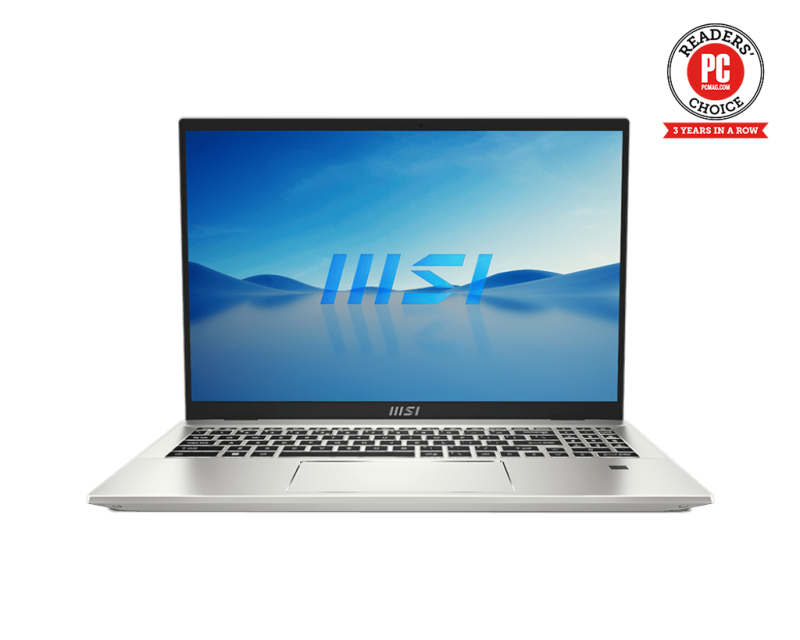 MSI Prestige 16 Evo A13M-407US Intel® Core™ i5 i5-13500H Laptop 40.6 cm (16") Quad HD+ 32 GB LPDDR5-SDRAM 1 TB SSD Wi-Fi 6E (802.11ax) Windows 11 Pro Silver