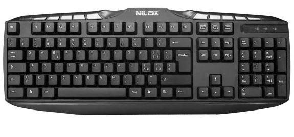 Nilox KT30W keyboard Home RF Wireless QWERTY Italian Black