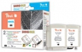 Peach 314161 ink cartridge 2 pc(s) Black