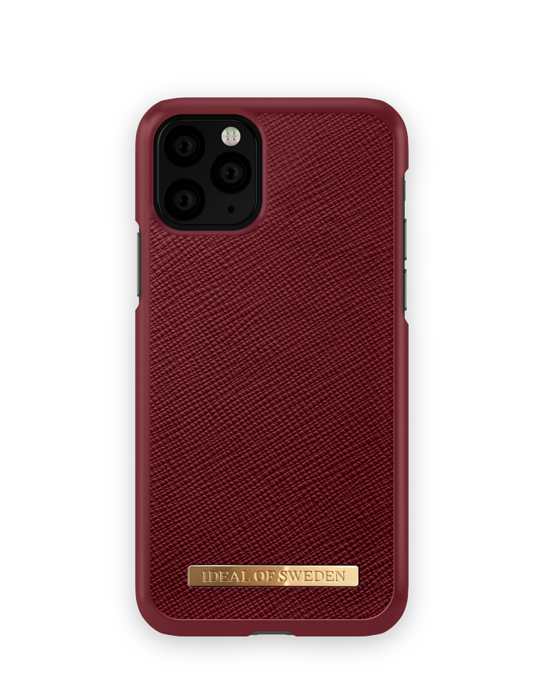 iDeal of Sweden Saffiano Case iPhone 11P/XS/X Burgundy – image 1