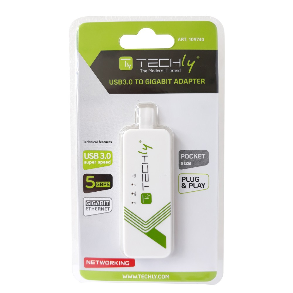 Techly IDATA USB-ETGIGA-3A – image 2