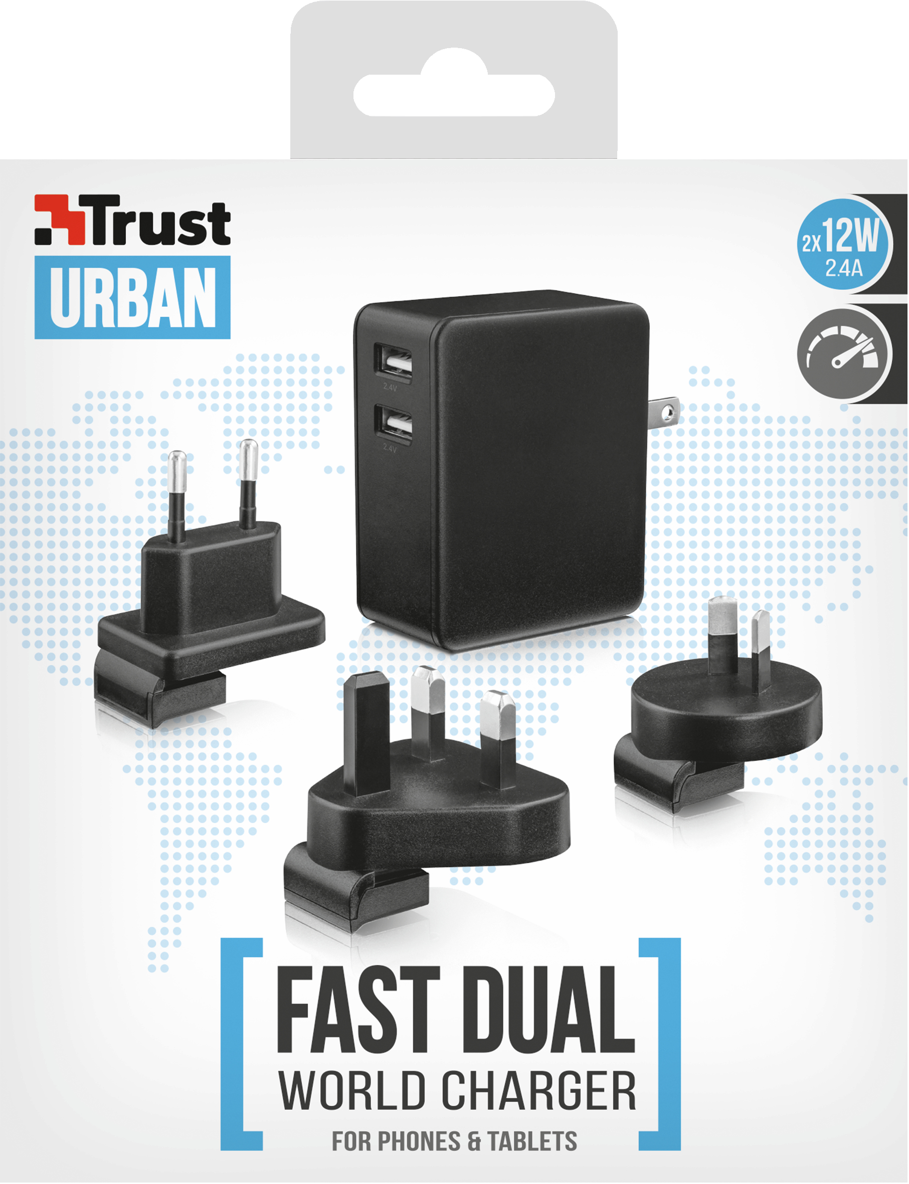 Trust 22194 mobile device charger Smartphone, Tablet Black AC Indoor – image 4
