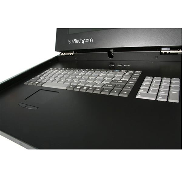 StarTech.com 1U 19" Rackmount LCD Console - USB + PS/2 – image 4