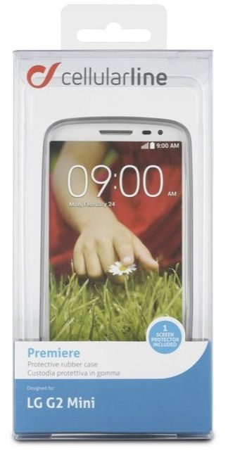 Cellularline PREMIERESPLGG2MINI mobile phone case Cover Transparent
