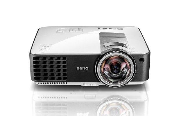 BenQ MW824ST data projector Short throw projector 3200 ANSI lumens DLP WXGA (1280x800) 3D Black, Silver – image 2