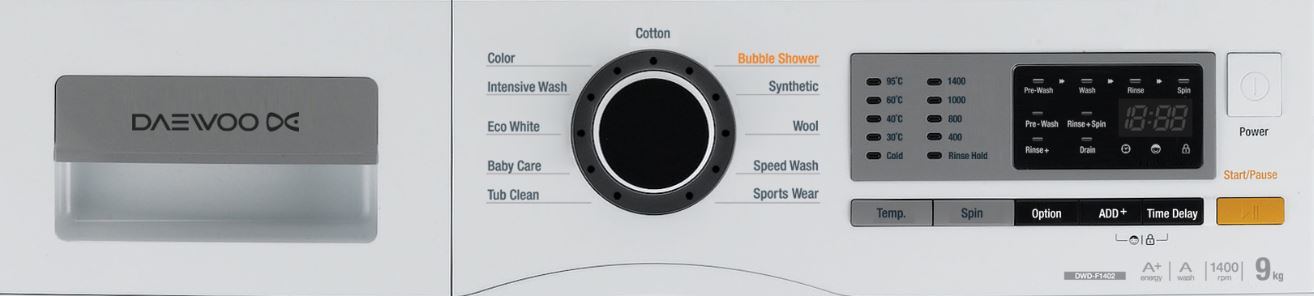Daewoo DWD-HT1211C washing machine Front-load – image 3
