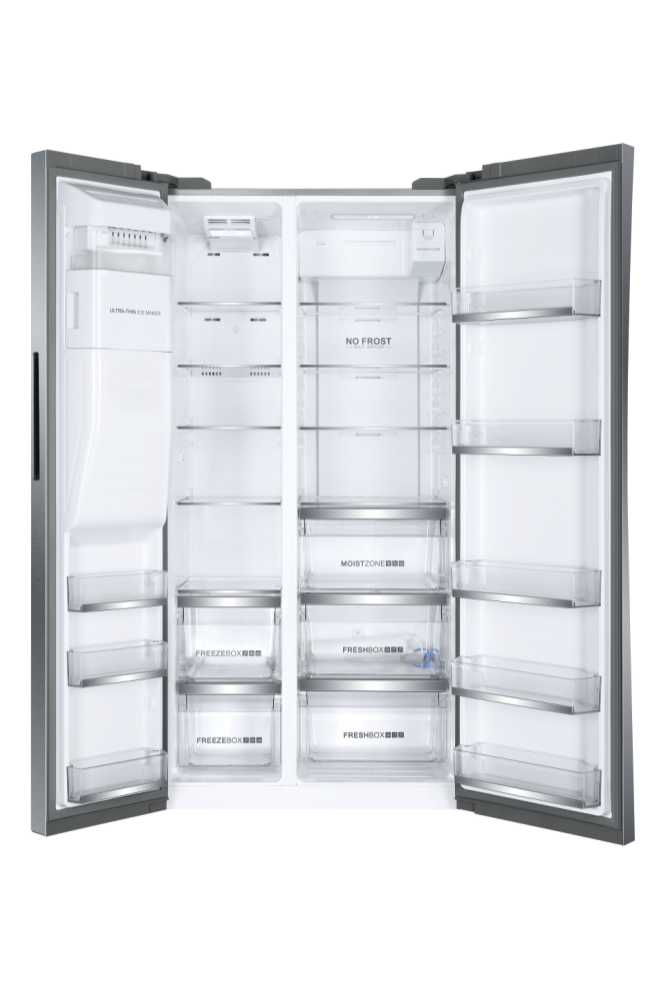 Haier HRF-636IM6 side-by-side refrigerator Freestanding – image 4