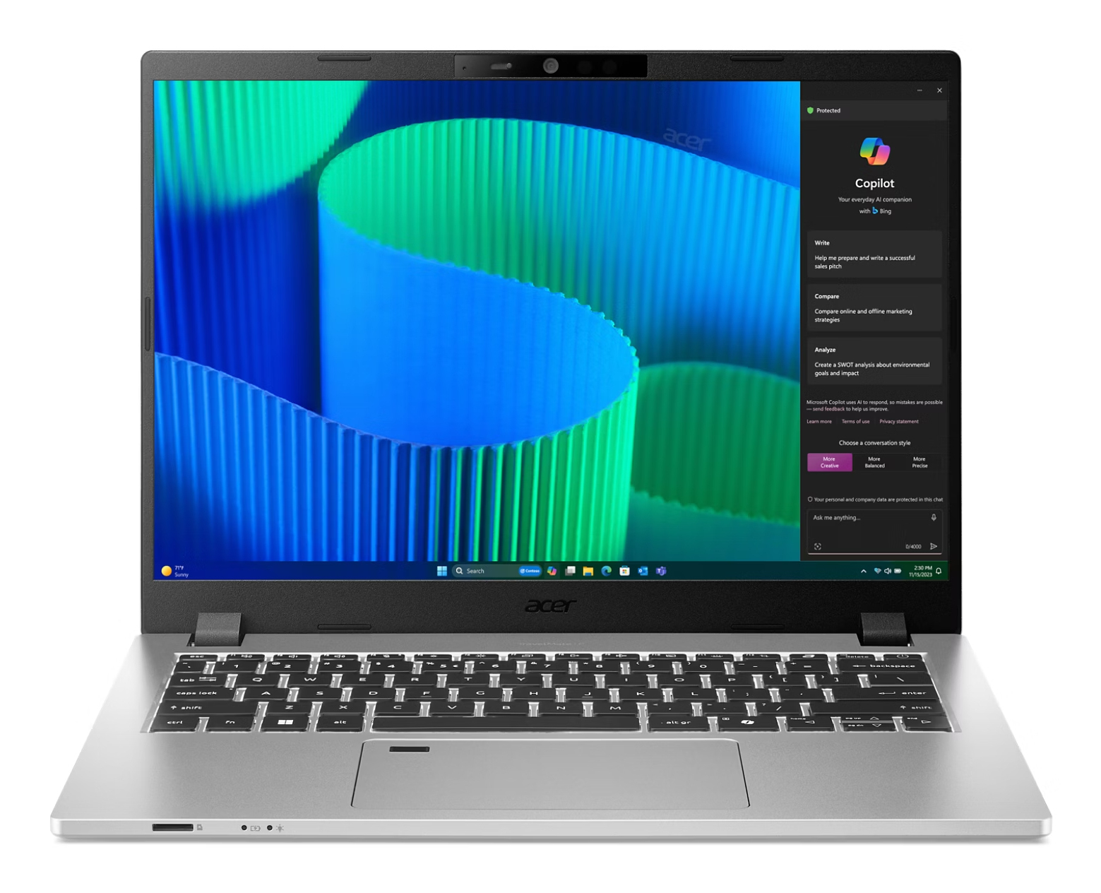 Acer TravelMate P2 TMP214-56-TCO-599G Intel® Core™ i5 i5-1334U Laptop – image 2
