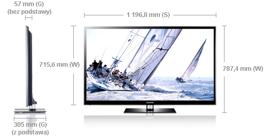 Samsung PS51E550D1W 129.5 cm (51") Full HD Black – image 7