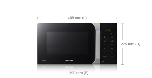 Samsung GS89F-1SP microwave Black, Silver – image 3