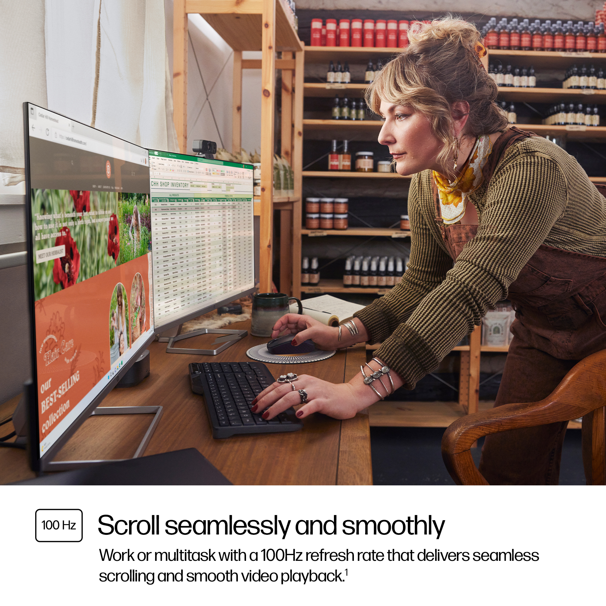 HP Series 5 27 inch FHD Monitor - 527sf – image 7